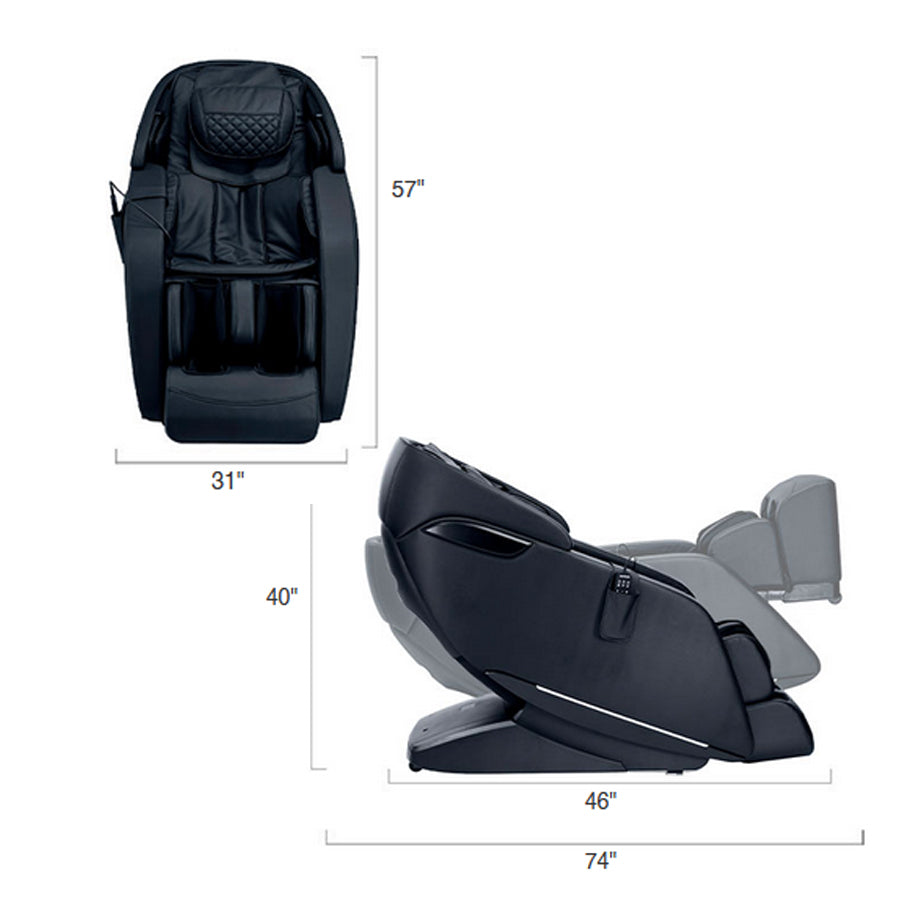 Kyota Genki M380 Massage Chair - Size