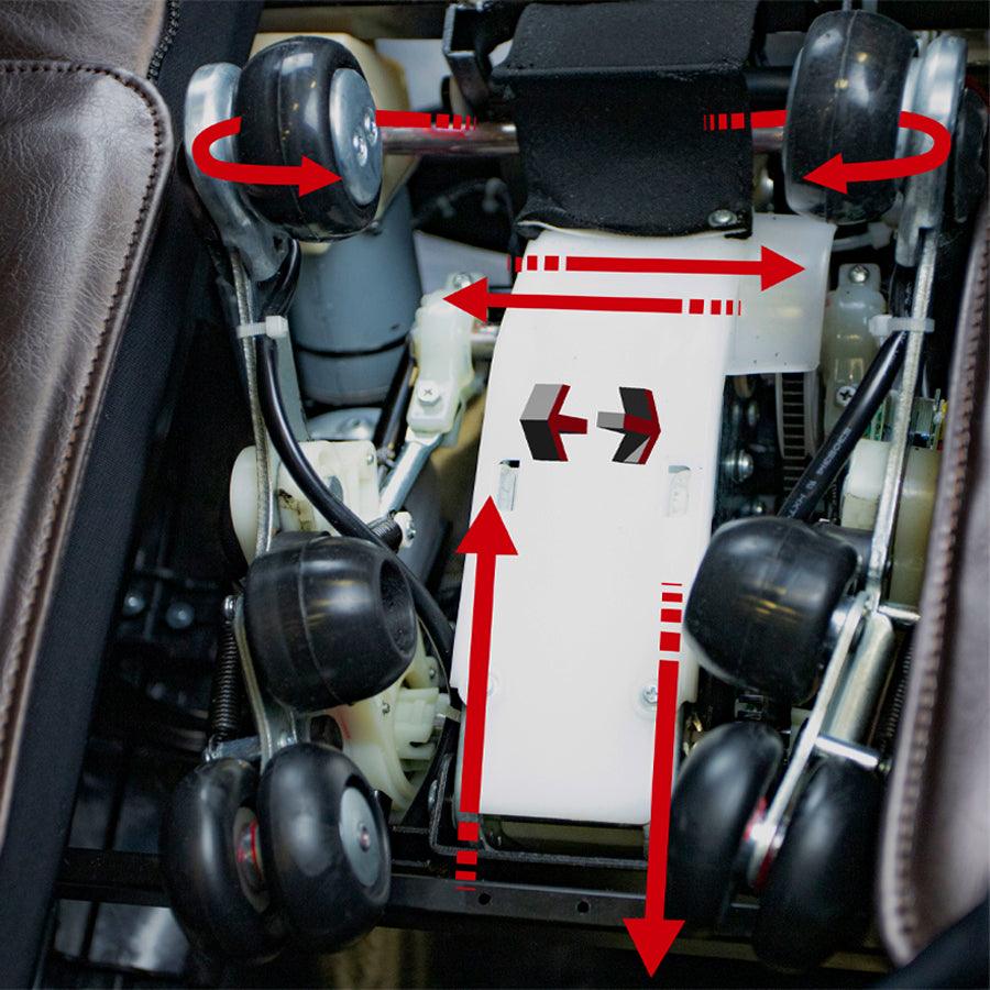 Kyota Kokoro M888 4D Massage Chair - 4d massage Mechanism