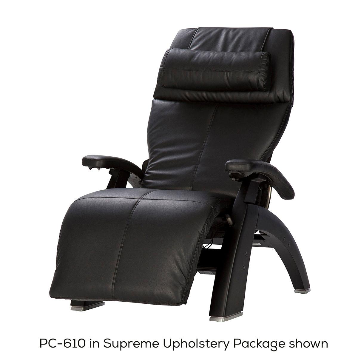 Human Touch PC-610 Supreme Kit Zero Gravity Perfect Chair Recliner + Laptop  Desk