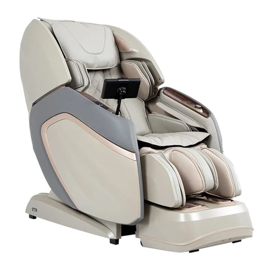 Osaki OS-Pro 4D Emperor Massage Chair - Taupe & Grey (6540717490236)