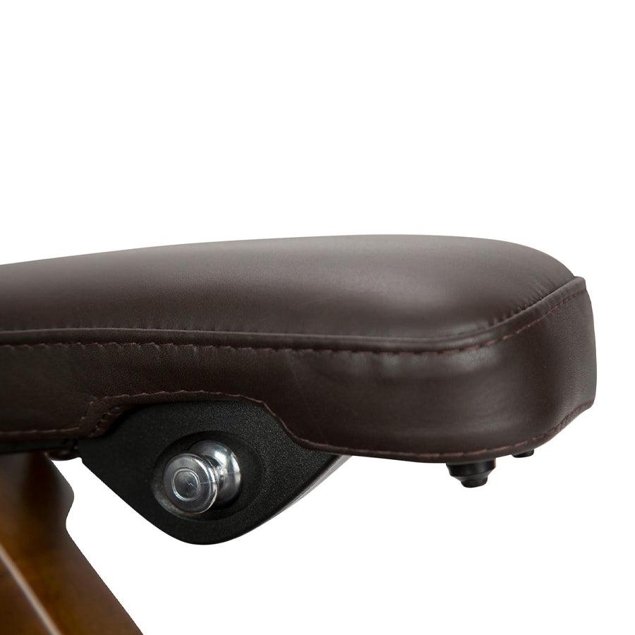 Human Touch Perfect Chair PC-420 Classic Manual Plus in walnut / espresso premium leather padset