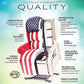 UltraComfort UC798 Evren Medium 2 Zone Zero Gravity Power Lift Chair