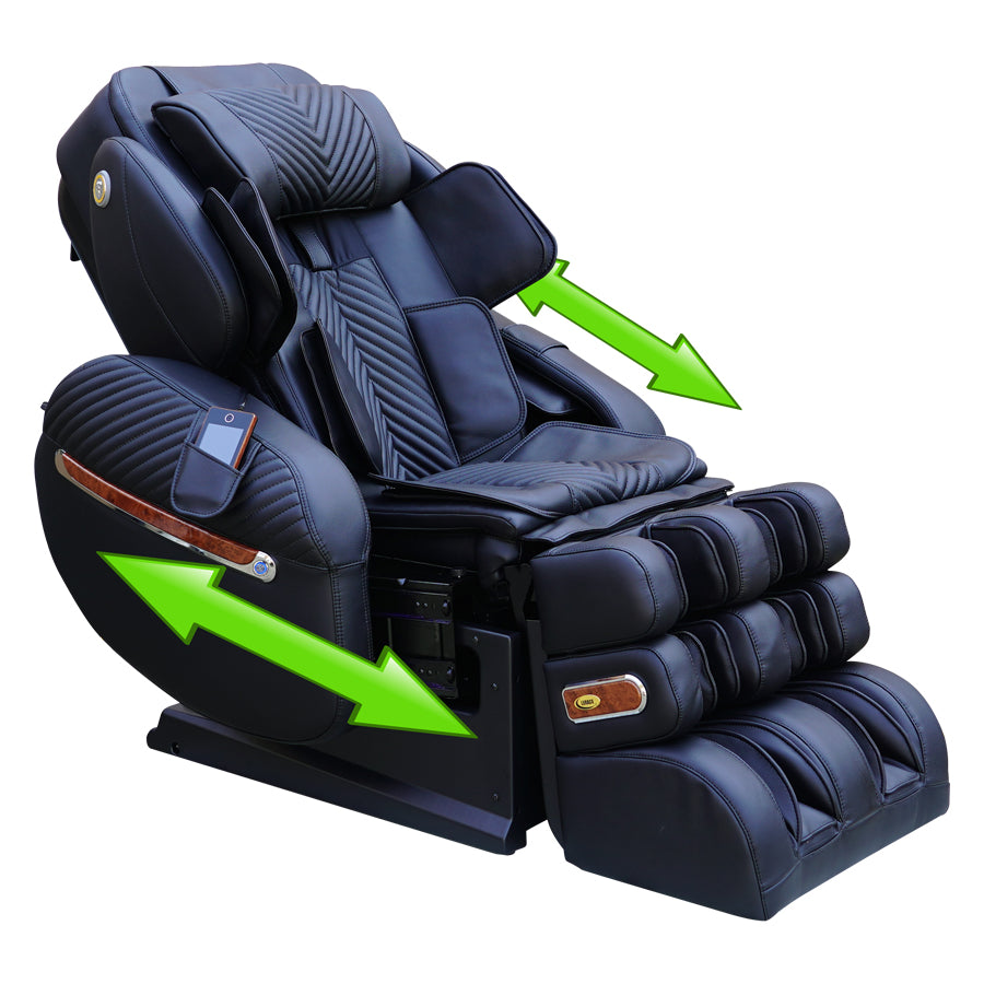 Luraco i9 Max Billionaire Edition Massage Chair Side Open