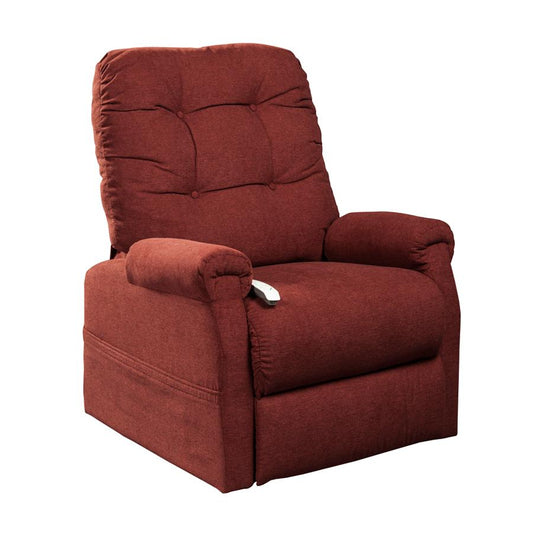 Mega Motion MM-4001 Petite 3 Position Lift Chair - Wish Rock Relaxation Chianti