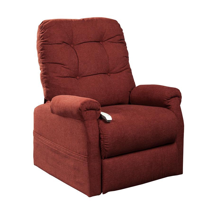 Mega Motion MM-4001 Petite 3 Position Lift Chair - Wish Rock Relaxation Chianti