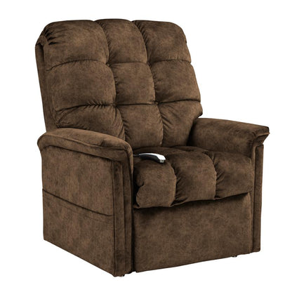 Mega Motion MM-5001 Medium 3 Position Lift Chair - Wish Rock Relaxation Chocolate