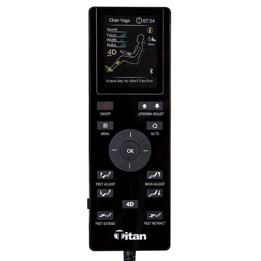 Titan 4D Fleetwood LE Massage Chair - Remote Control