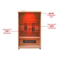 Health Mate Enrich 2 Full Spectrum Sauna - Wish Rock Relaxation (4463382954044)