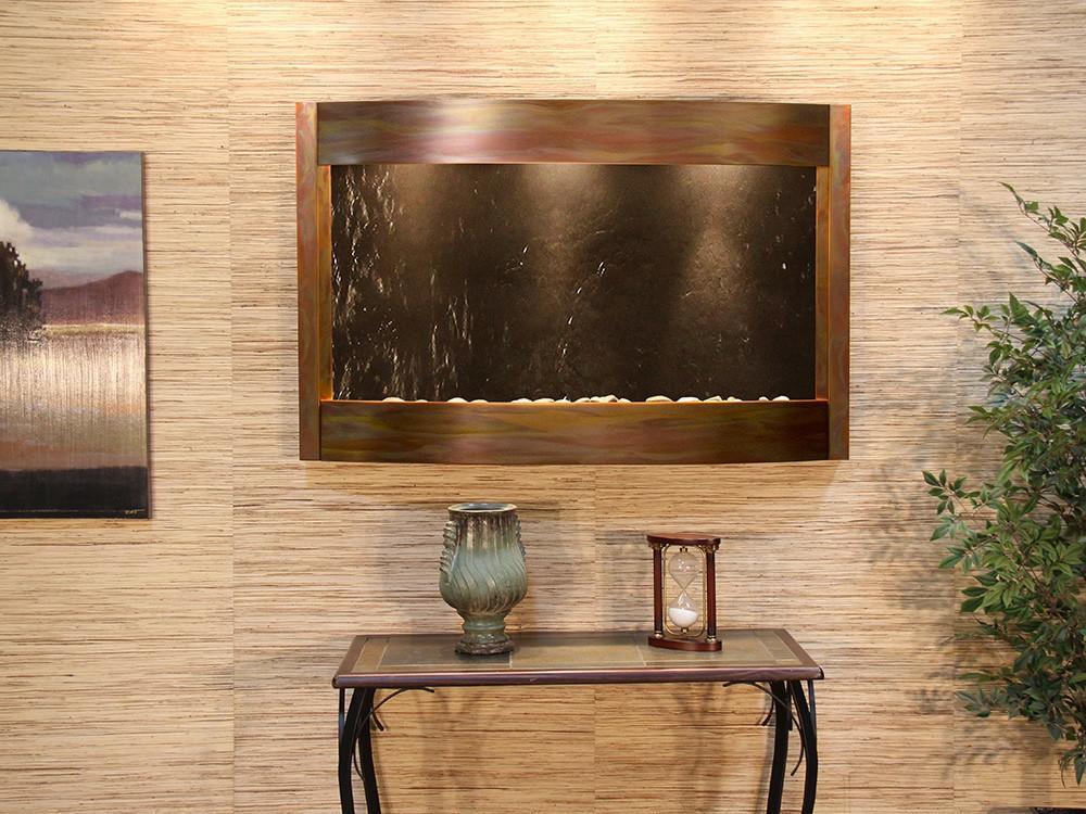 Adagio Calming Wall Water Fountain - Wish Rock Relaxation