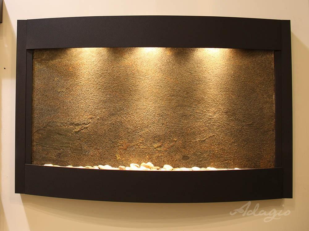 Adagio Calming Wall Water Fountain - Wish Rock Relaxation