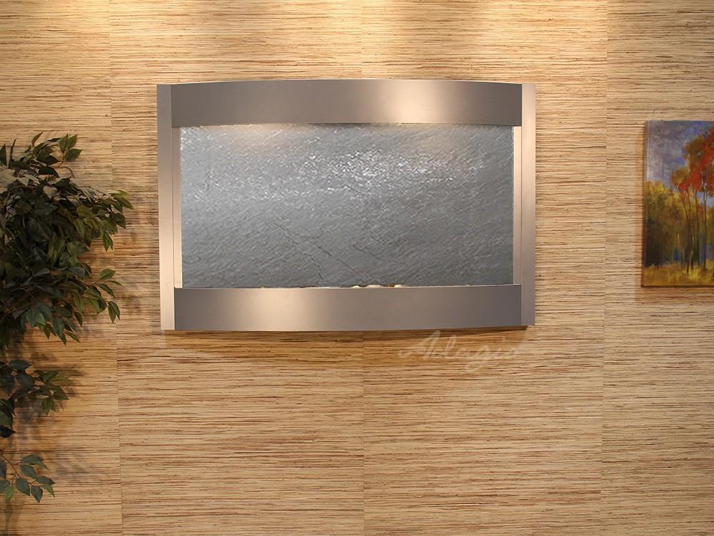 Adagio Calming Wall Water Fountain - Wish Rock Relaxation