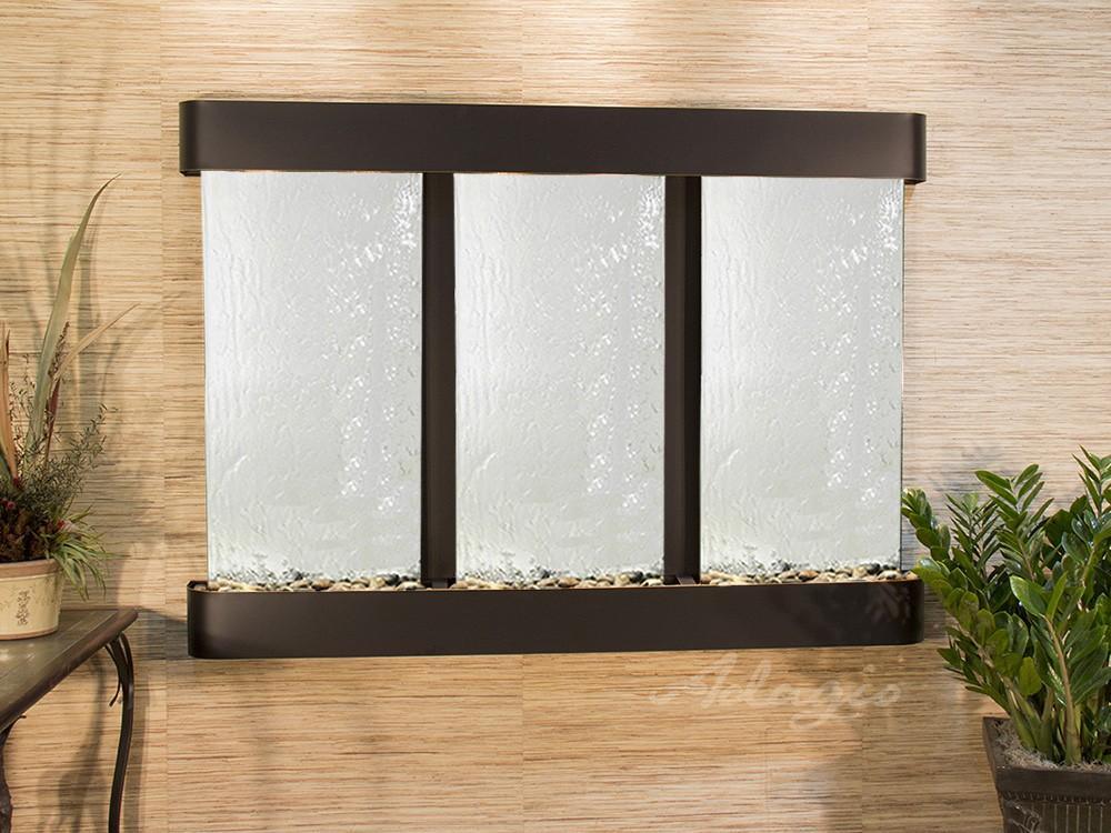 Adagio Olympus Falls Wall Water Fountain - Wish Rock Relaxation