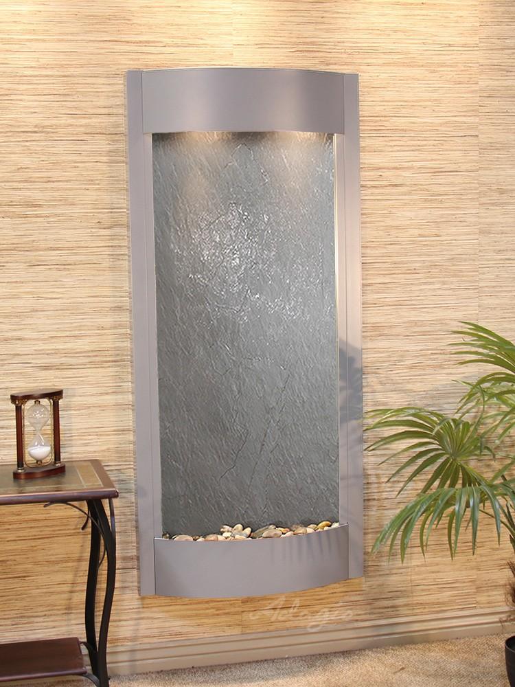 Adagio Pacifica Wall Water Fountain - Wish Rock Relaxation