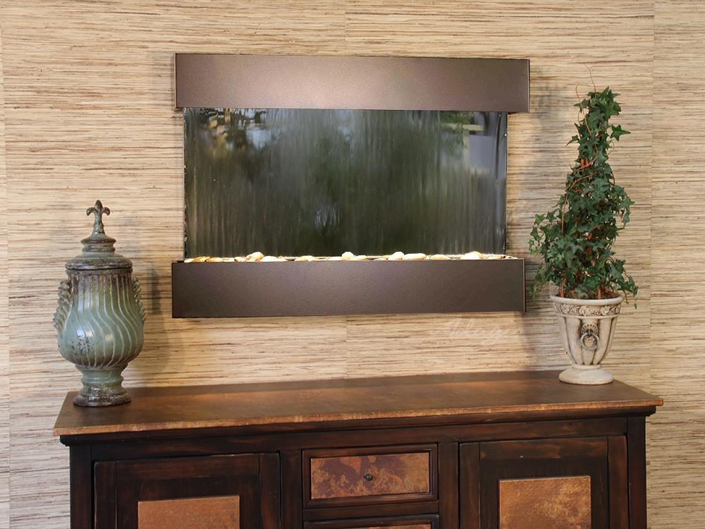 Adagio Reflection Creek Wall Water Fountain - Wish Rock Relaxation